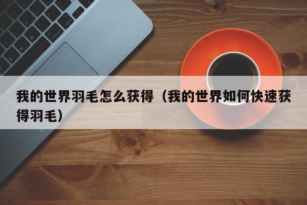 我的世界羽毛怎么获得（我的世界如何快速获得羽毛）