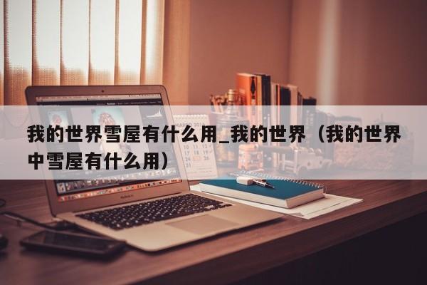 我的世界雪屋有什么用_我的世界（我的世界中雪屋有什么用）