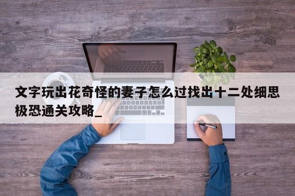 文字玩出花奇怪的妻子怎么过找出十二处细思极恐通关攻略_