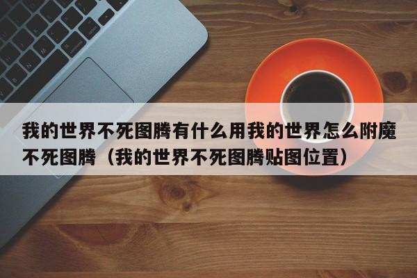 我的世界不死图腾有什么用我的世界怎么附魔不死图腾（我的世界不死图腾贴图位置）
