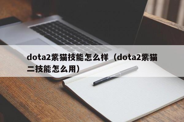 dota2紫猫技能怎么样（dota2紫猫二技能怎么用）