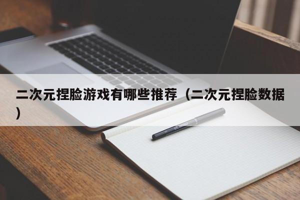 二次元捏脸游戏有哪些推荐（二次元捏脸数据）