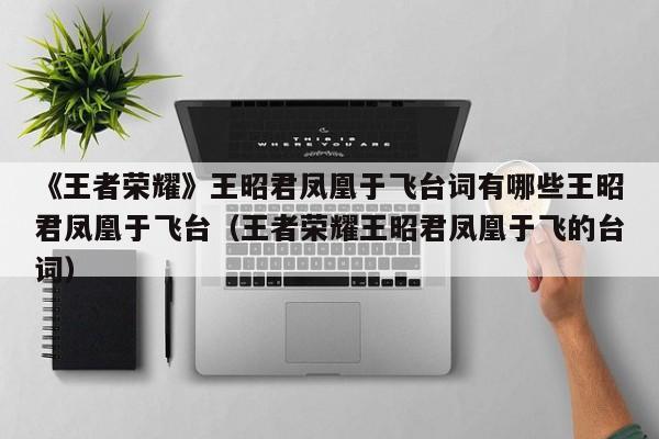 《王者荣耀》王昭君凤凰于飞台词有哪些王昭君凤凰于飞台（王者荣耀王昭君凤凰于飞的台词）