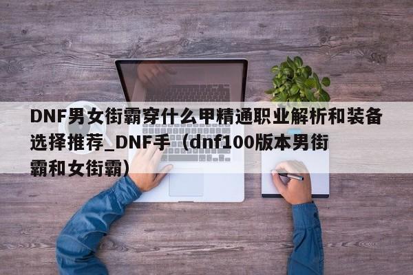 DNF男女街霸穿什么甲精通职业解析和装备选择推荐_DNF手（dnf100版本男街霸和女街霸）