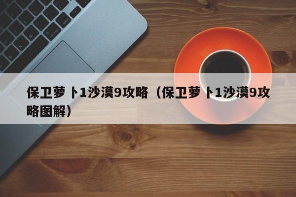 保卫萝卜1沙漠9攻略（保卫萝卜1沙漠9攻略图解）