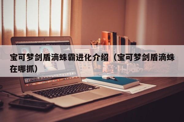 宝可梦剑盾滴蛛霸进化介绍（宝可梦剑盾滴蛛在哪抓）