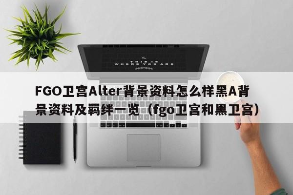 FGO卫宫Alter背景资料怎么样黑A背景资料及羁绊一览（fgo卫宫和黑卫宫）