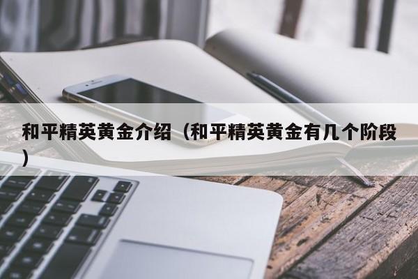 和平精英黄金介绍（和平精英黄金有几个阶段）
