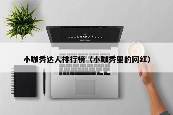 小咖秀达人排行榜（小咖秀里的网红）